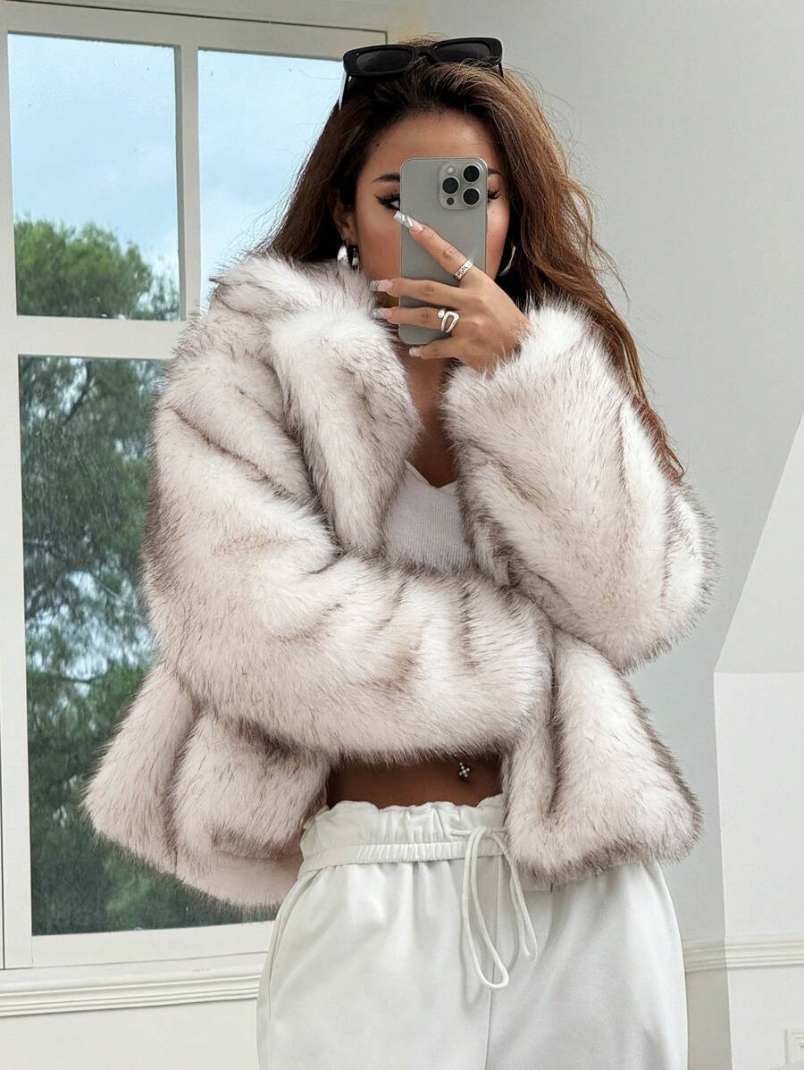 Veste en fausse fourrure Weekend Muse