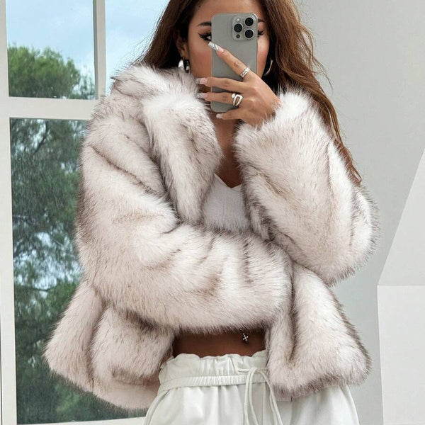 Weekend Muse Faux Fur Jacket