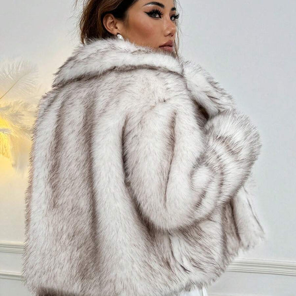 Weekend Muse Faux Fur Jacket