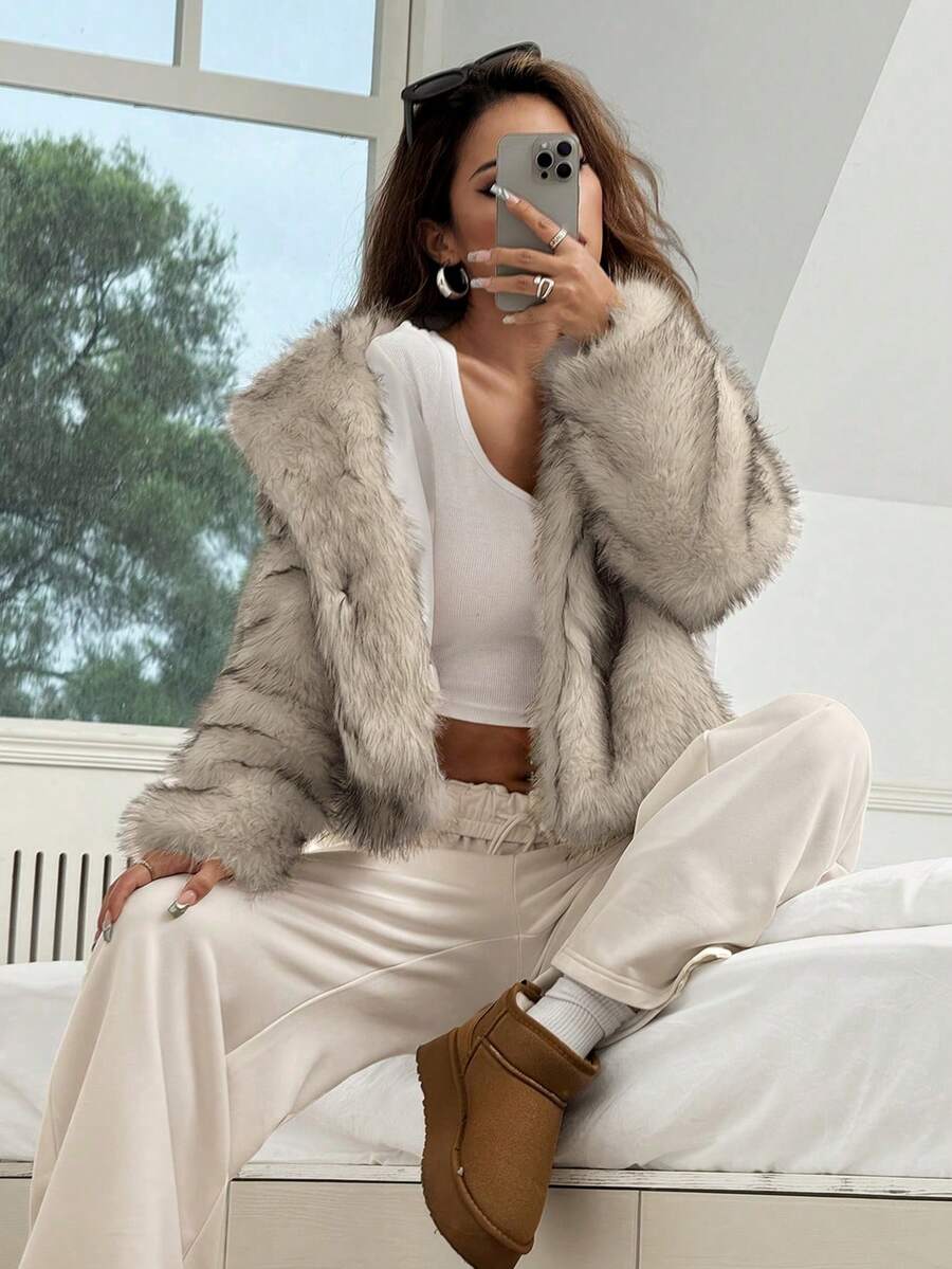 Veste en fausse fourrure Weekend Muse