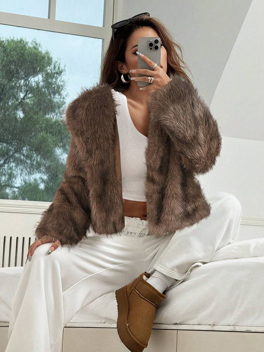Veste en fausse fourrure Weekend Muse