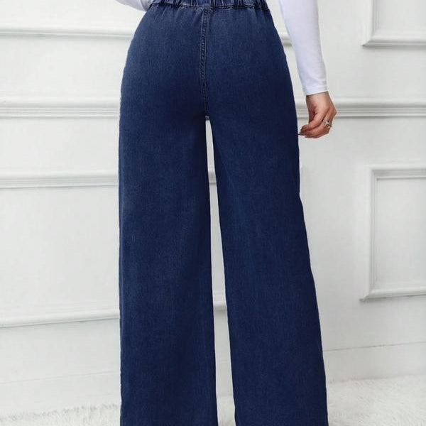 High Waist Wide Leg Jeans