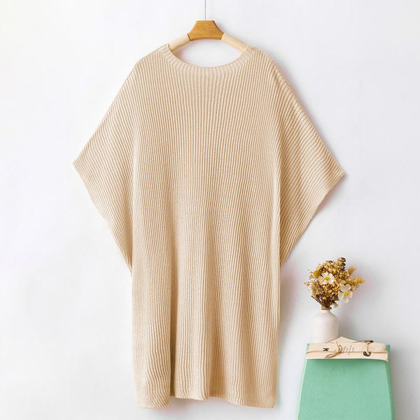 Oversized Cozy Ribbed Knit Top