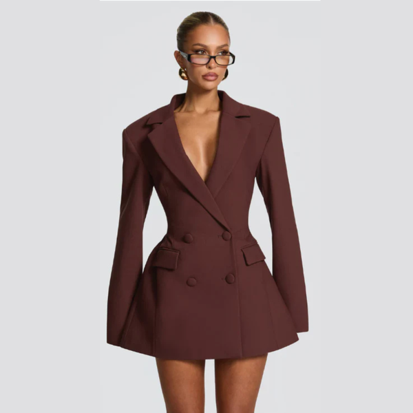 Elvira Blazer Mini-Dress