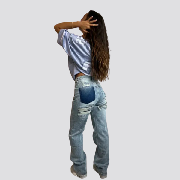 Vintage Ripped Jeans