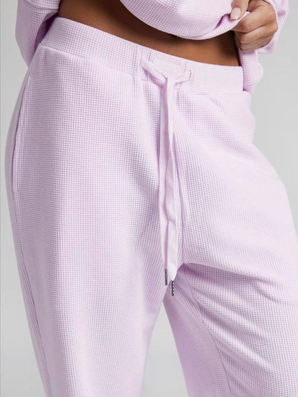 Waffle Lounge Relaxed Sweatpants
