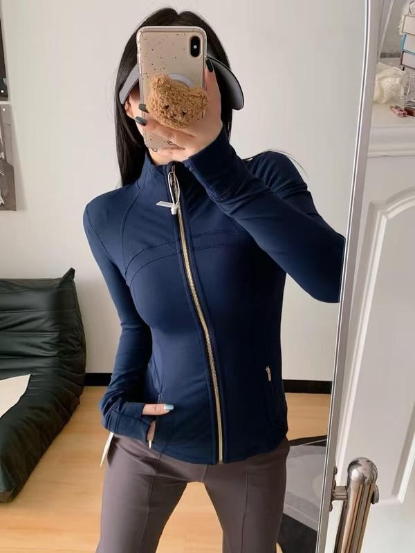 Veste cintrée à fermeture éclair