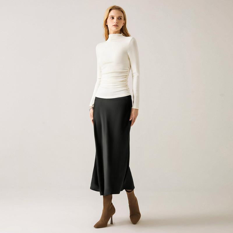 ProWarm Ruched Mockneck Top