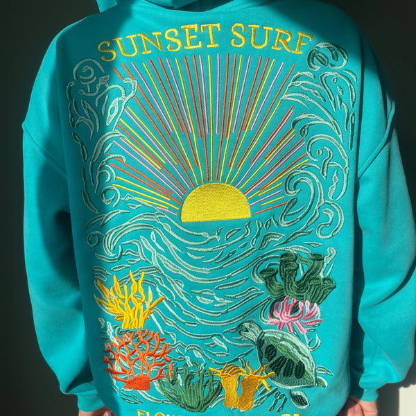 Sunset Surf Hoodie