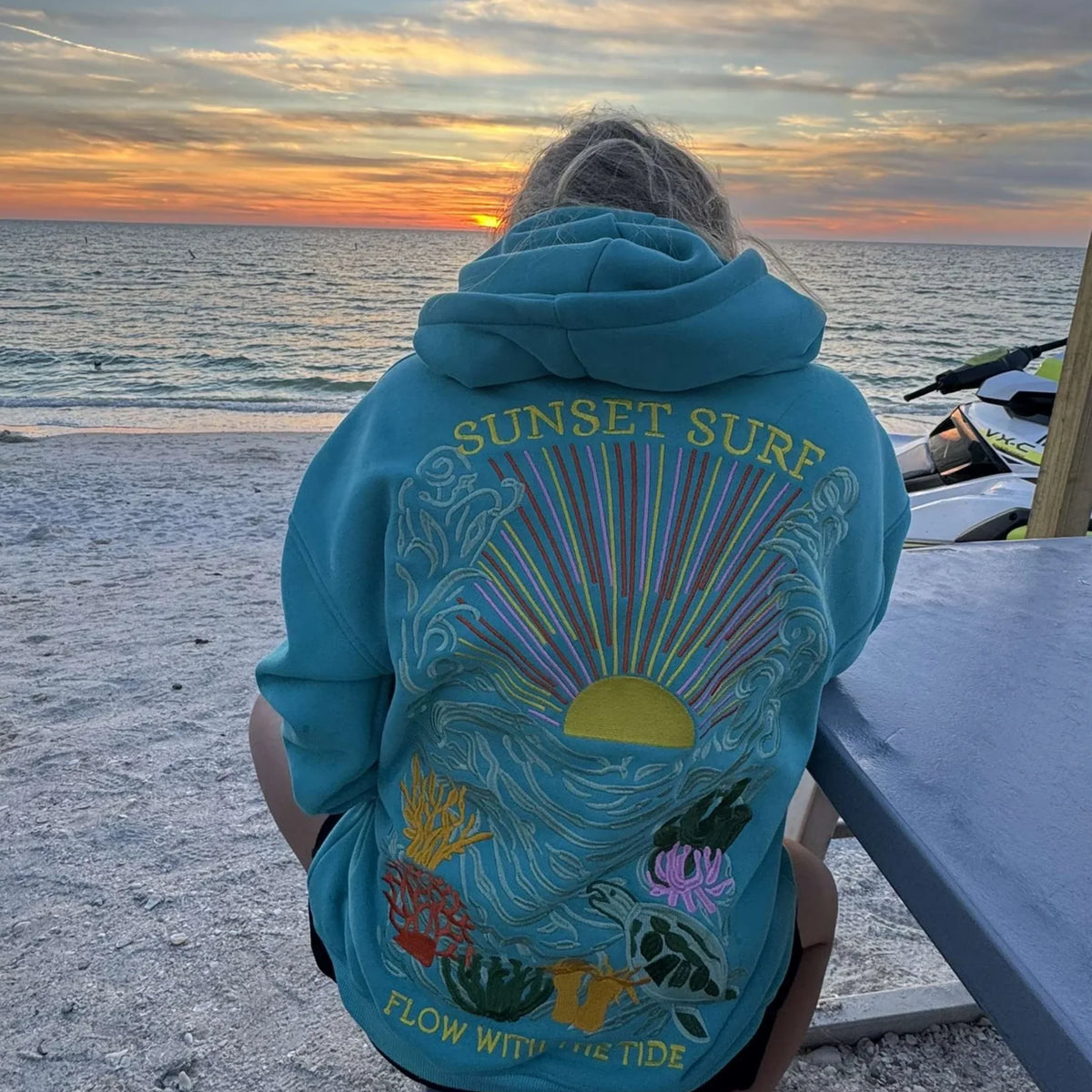 Sunset Surf Hoodie
